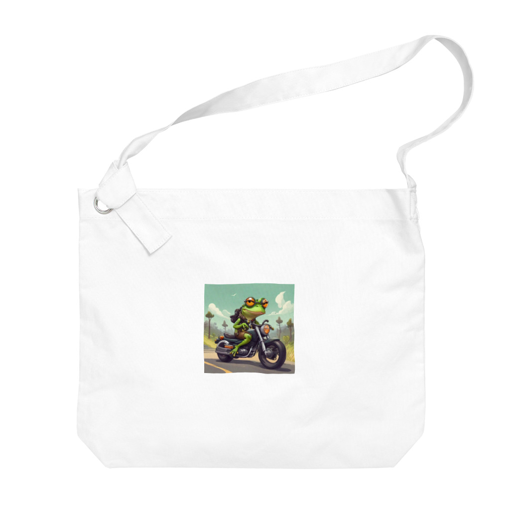 二宮大輔のカエルライダー4兄弟　次男　ルカ Big Shoulder Bag