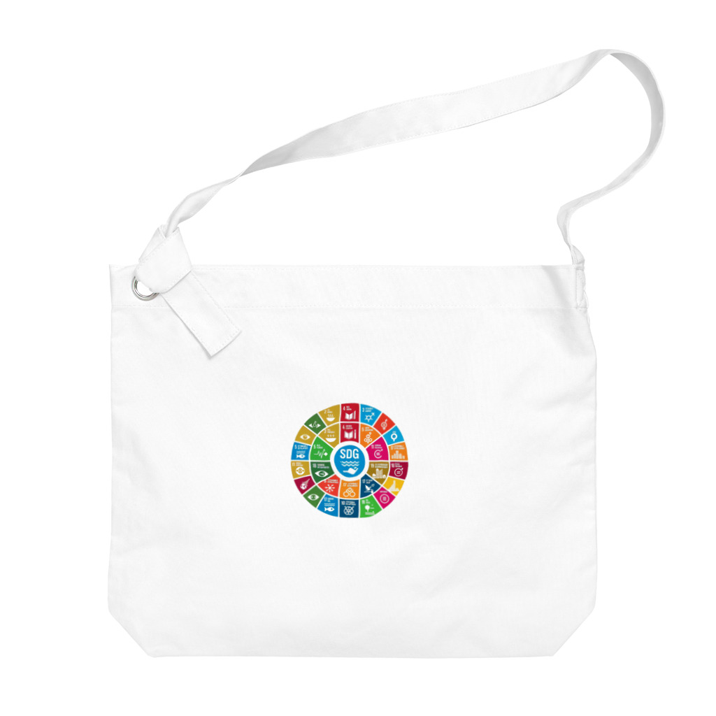 happiness_shopのSDGs（持続可能な開発目標） Big Shoulder Bag