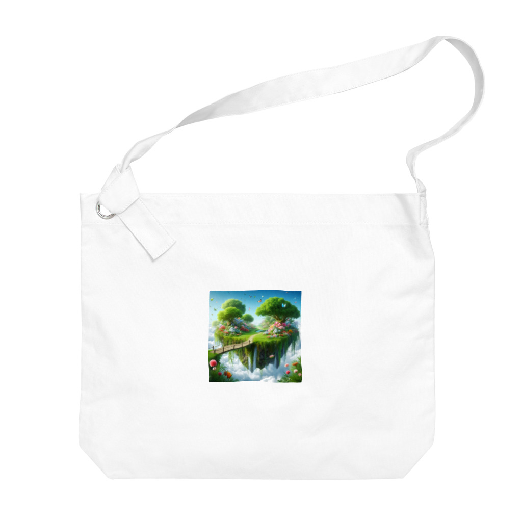 ファーストファンタジーの空中庭園 Big Shoulder Bag