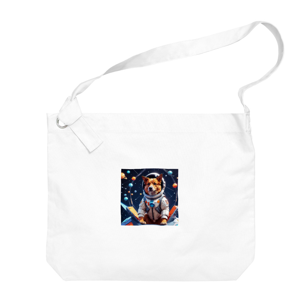 DOTTAの宇宙犬 Big Shoulder Bag