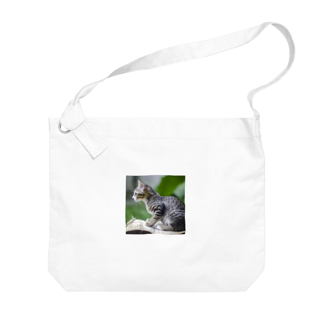 アニマルグッズストア　OPIの可愛らしい猫 Big Shoulder Bag