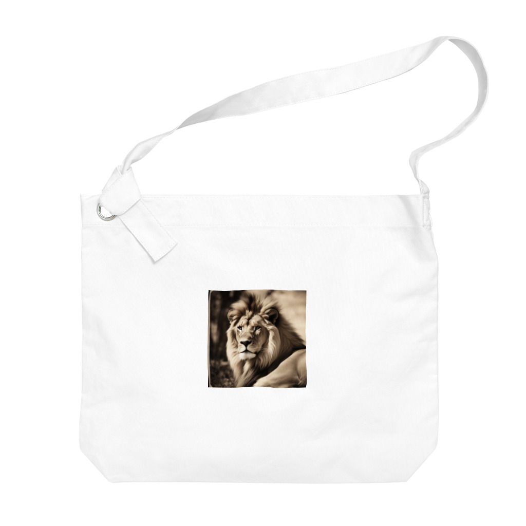 たっかんのライオン Big Shoulder Bag