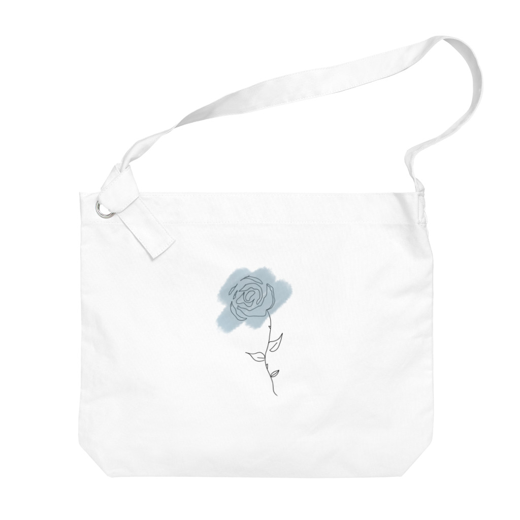 Ａ　ｍａ　Ｆａｃｏｎ〘S〙の青い薔薇 Big Shoulder Bag