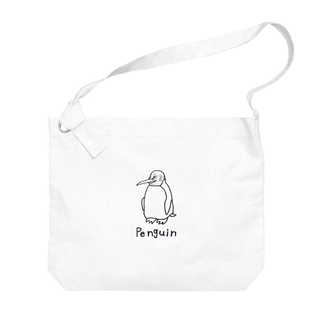 Different worldのペンギンシリーズ Big Shoulder Bag