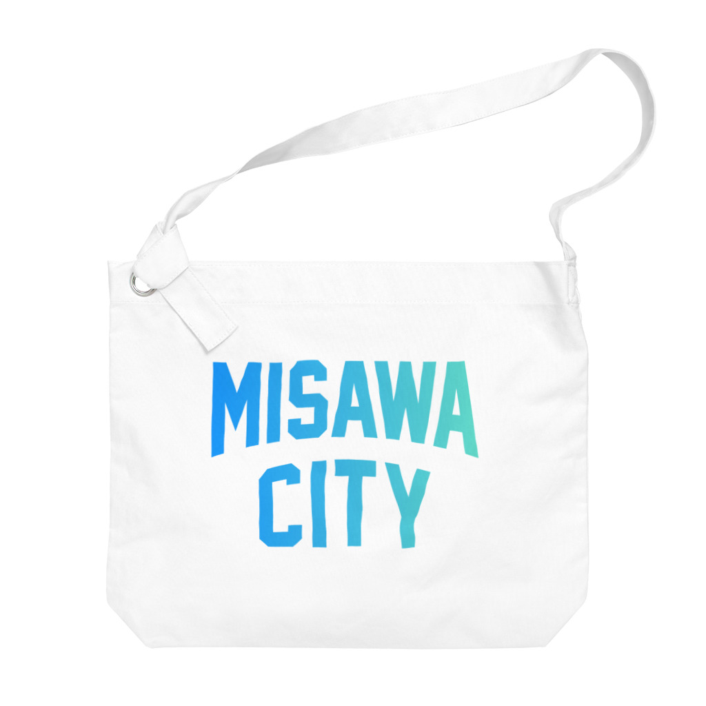 JIMOTOE Wear Local Japanの三沢市 MISAWA CITY ビッグショルダーバッグ