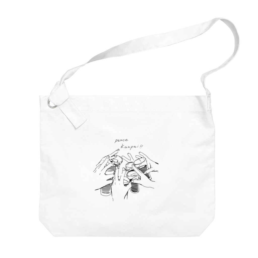 airistoreの出前館創業者花蜜幸伸さんのPEACEKANPAI！プロジェクト Big Shoulder Bag