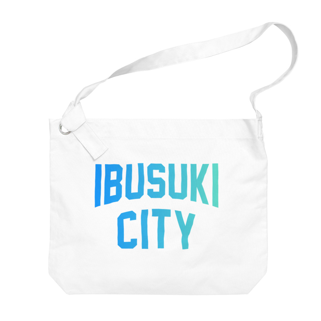 JIMOTOE Wear Local Japanの指宿市 IBUSUKI CITY ビッグショルダーバッグ