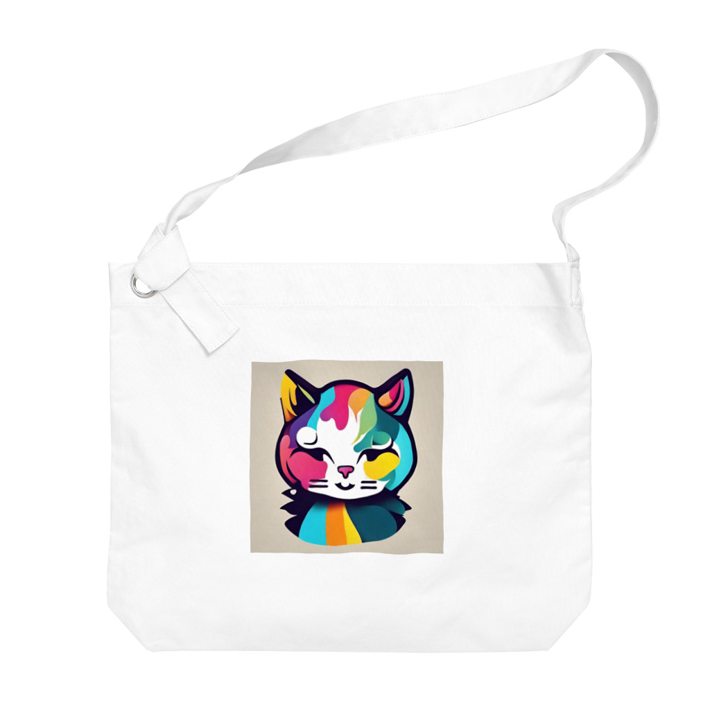 MUROの夢猫 Big Shoulder Bag