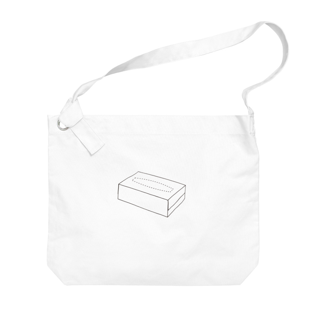 包装設計店のティッシュbox Big Shoulder Bag
