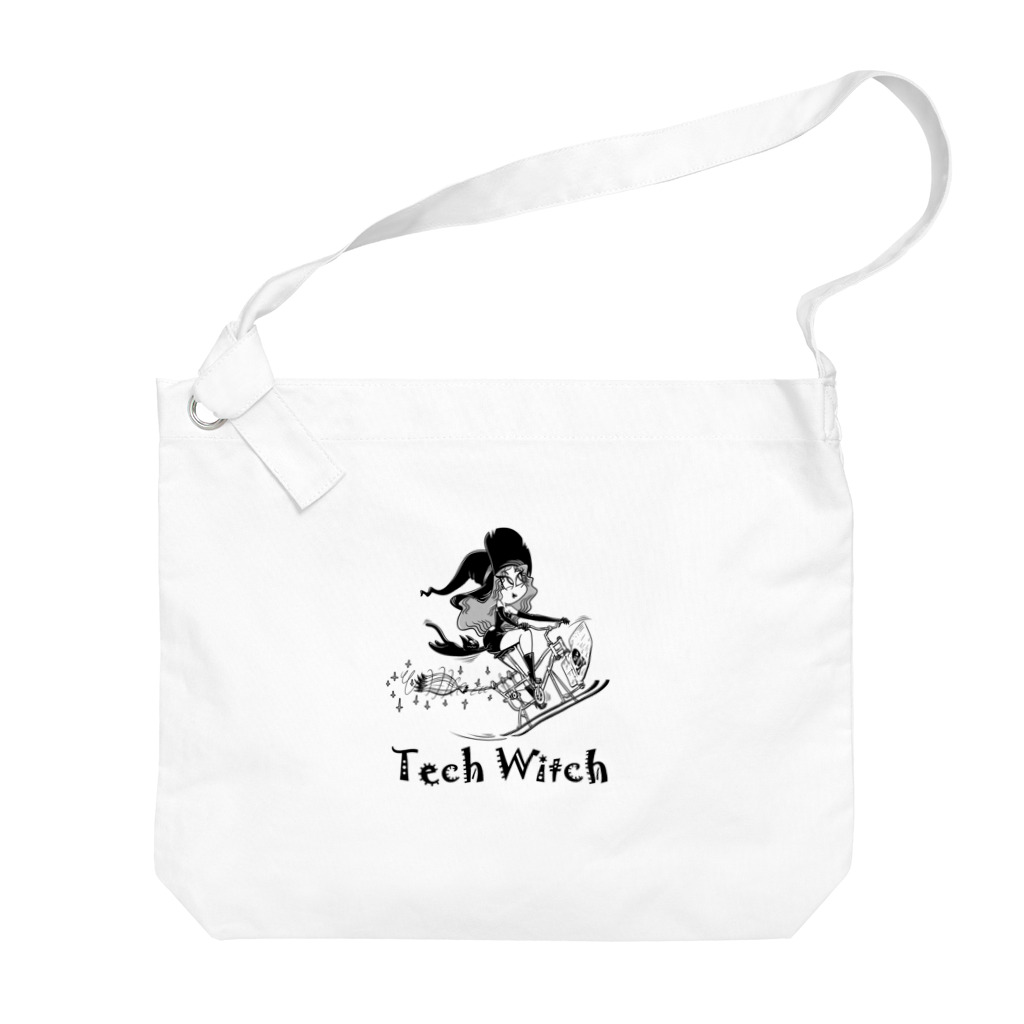 nidan-illustrationの“Tech Witch” Big Shoulder Bag