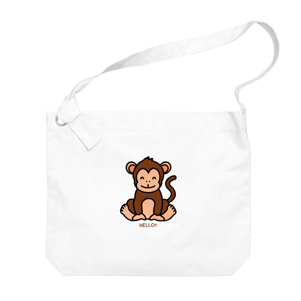 LoveAnimalのHELLO MONKEY Big Shoulder Bag