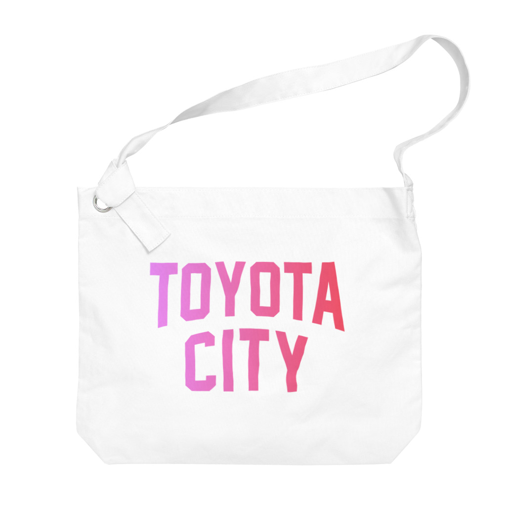 JIMOTOE Wear Local Japanの豊田市 TOYOTA CITY Big Shoulder Bag