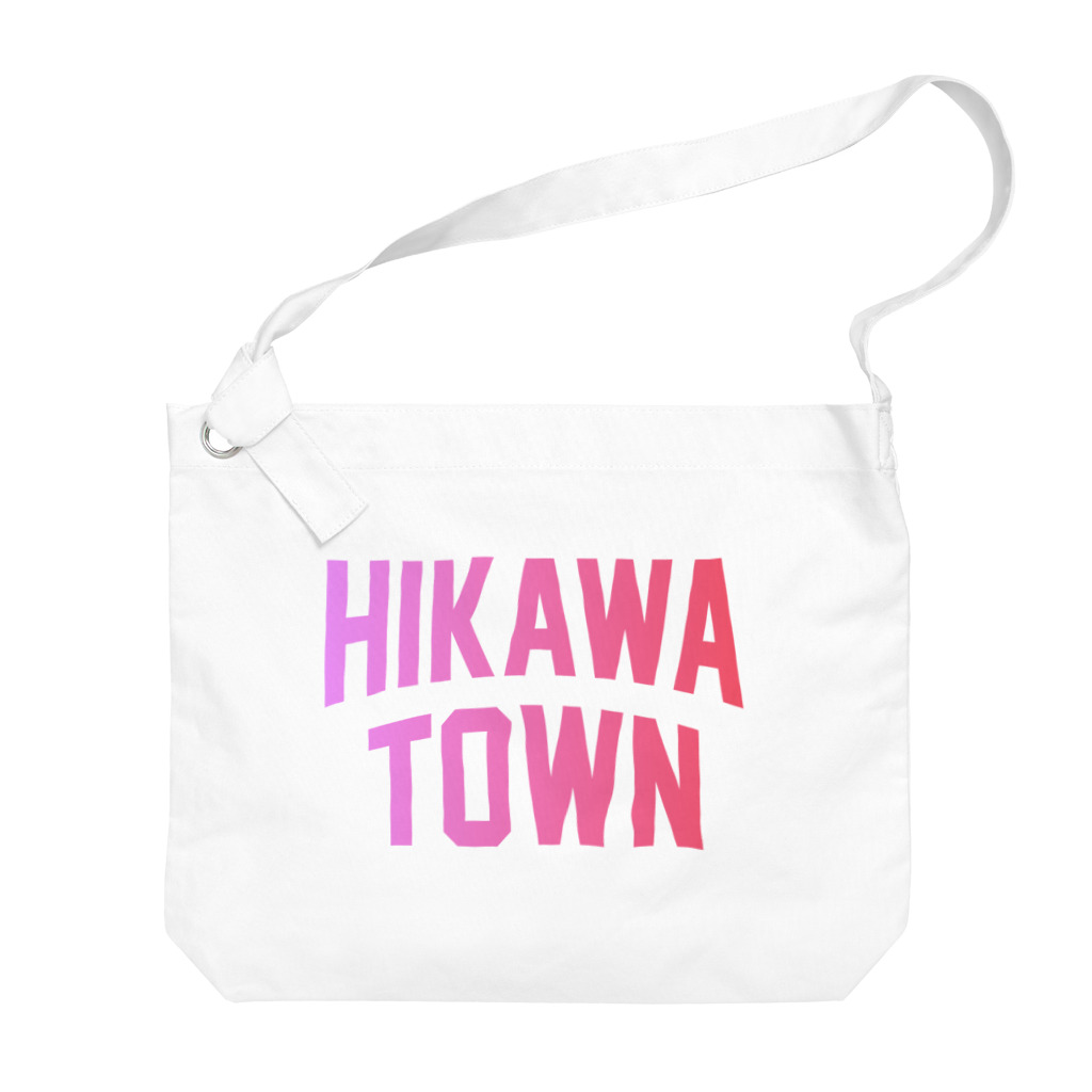 JIMOTOE Wear Local Japanの氷川町 HIKAWA TOWN ビッグショルダーバッグ