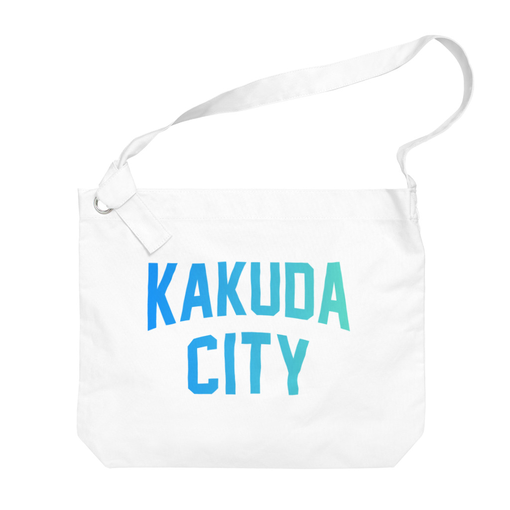JIMOTOE Wear Local Japanの角田市 KAKUDA CITY Big Shoulder Bag