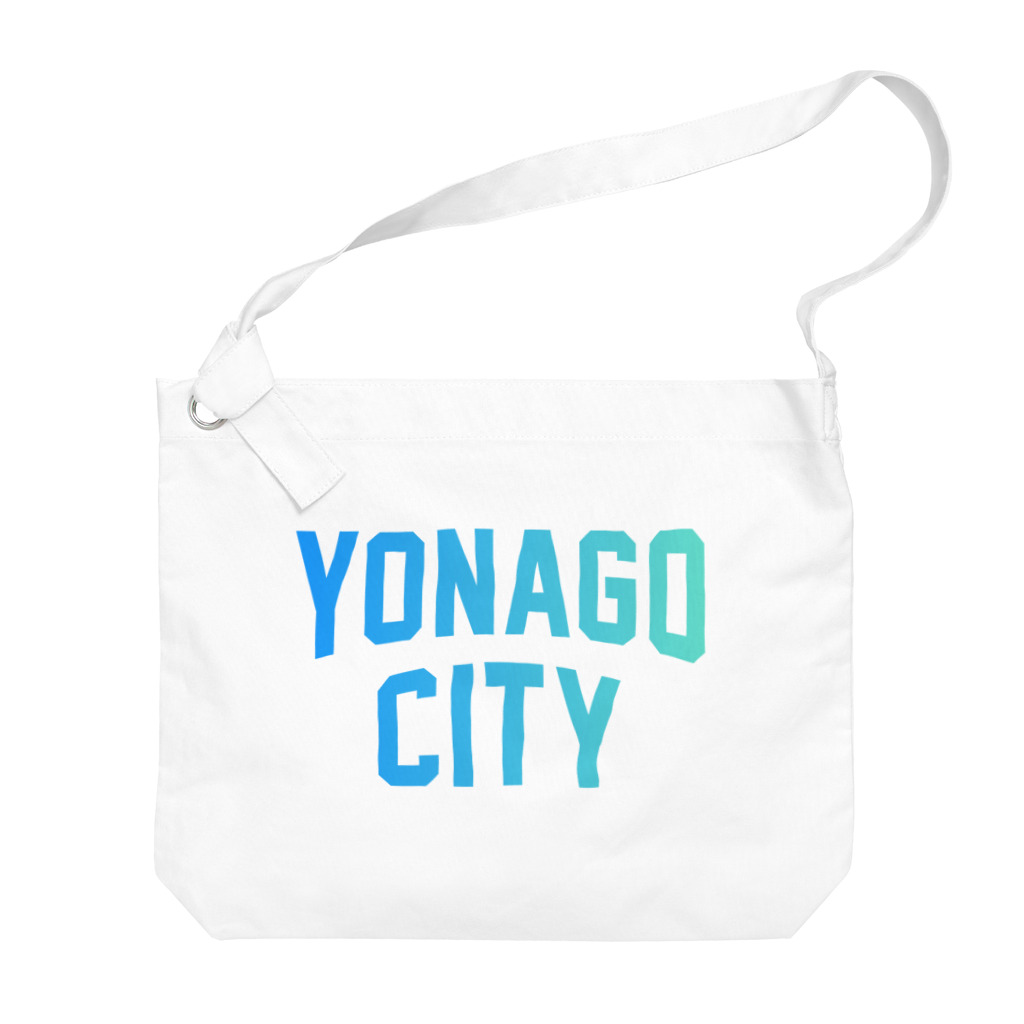 JIMOTOE Wear Local Japanの米子市 YONAGO CITY ビッグショルダーバッグ
