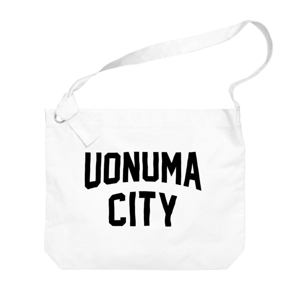 JIMOTOE Wear Local Japanの魚沼市 UONUMA CITY ビッグショルダーバッグ