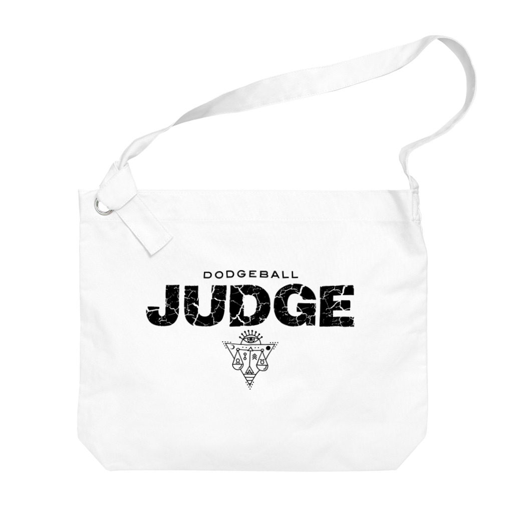 WLDのDODGEBALL JUDGE BLACK Big Shoulder Bag
