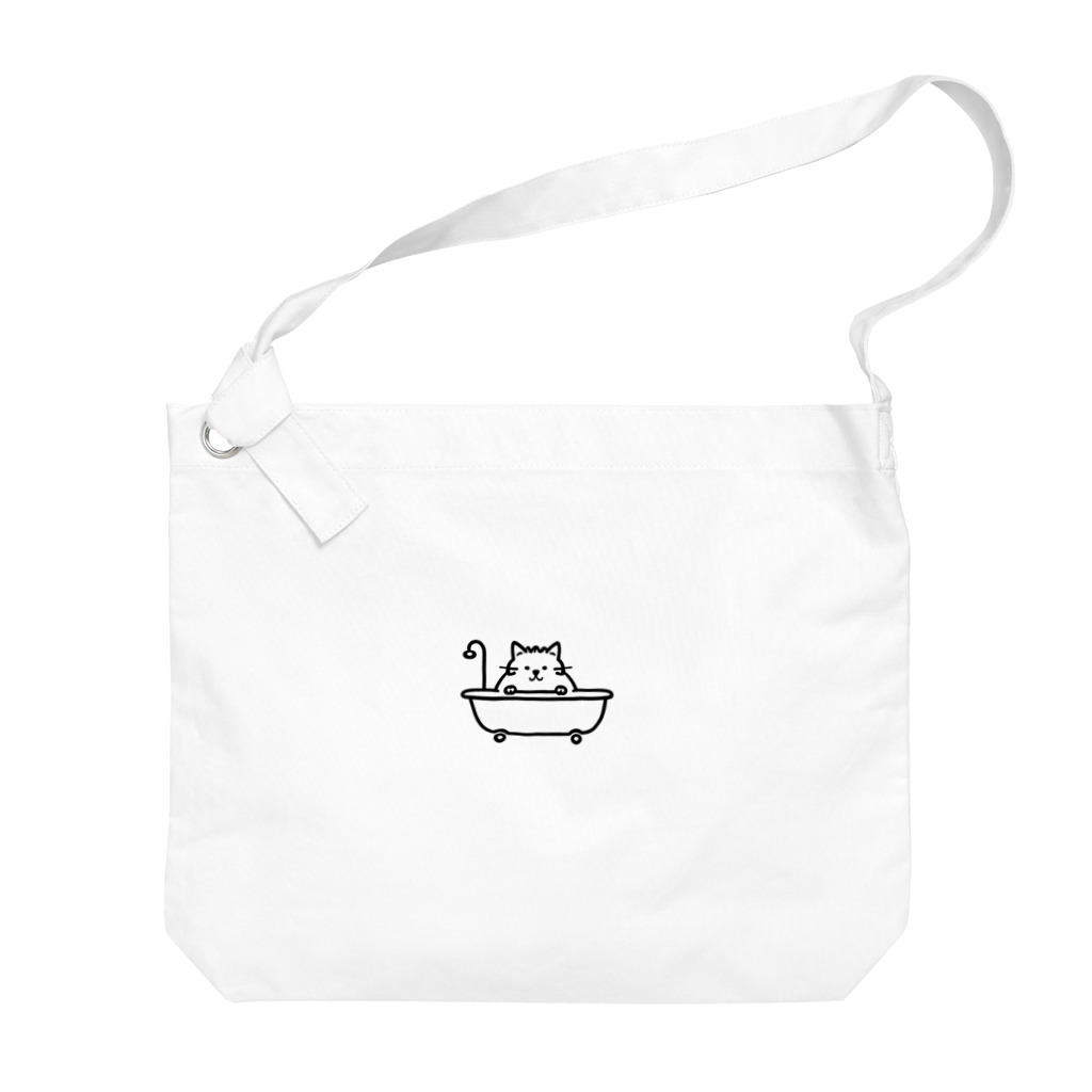 NIANのバスタブネコ Big Shoulder Bag