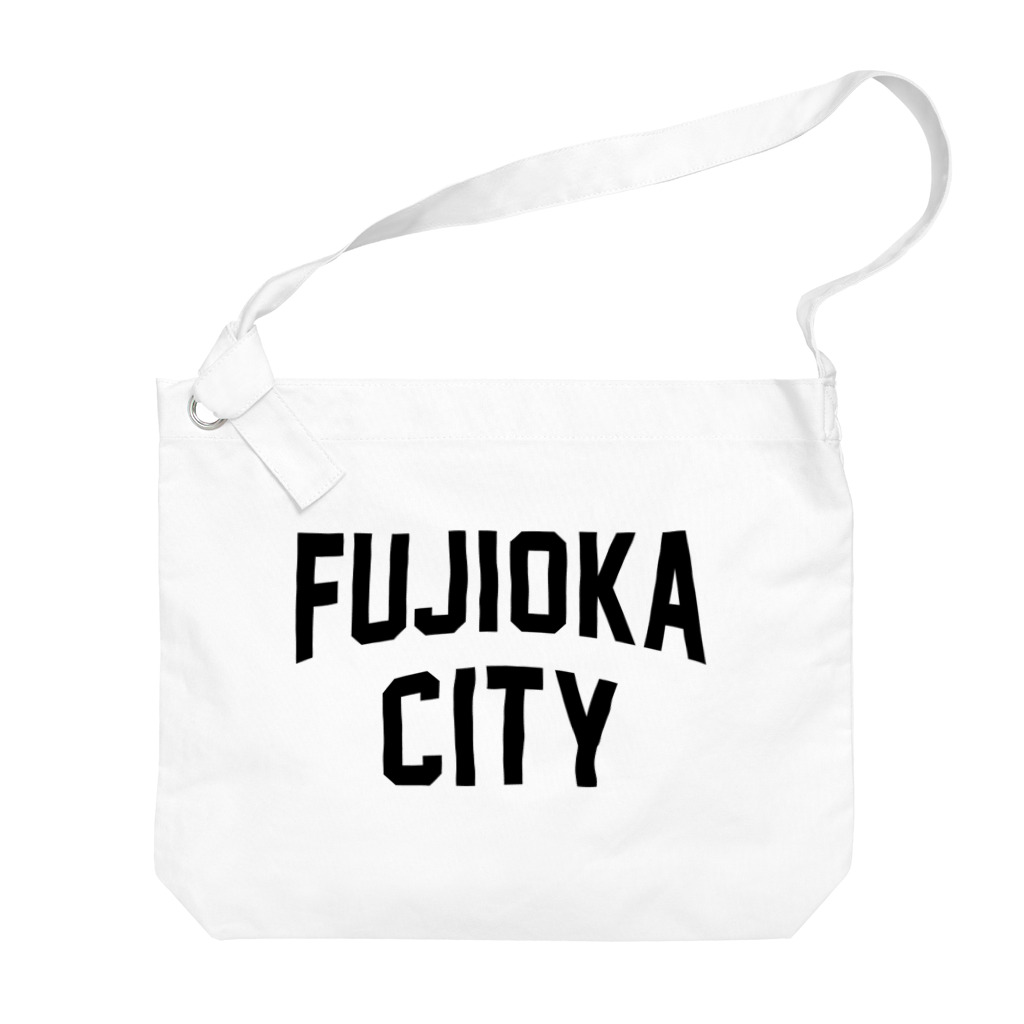 JIMOTOE Wear Local Japanの藤岡市 FUJIOKA CITY ビッグショルダーバッグ
