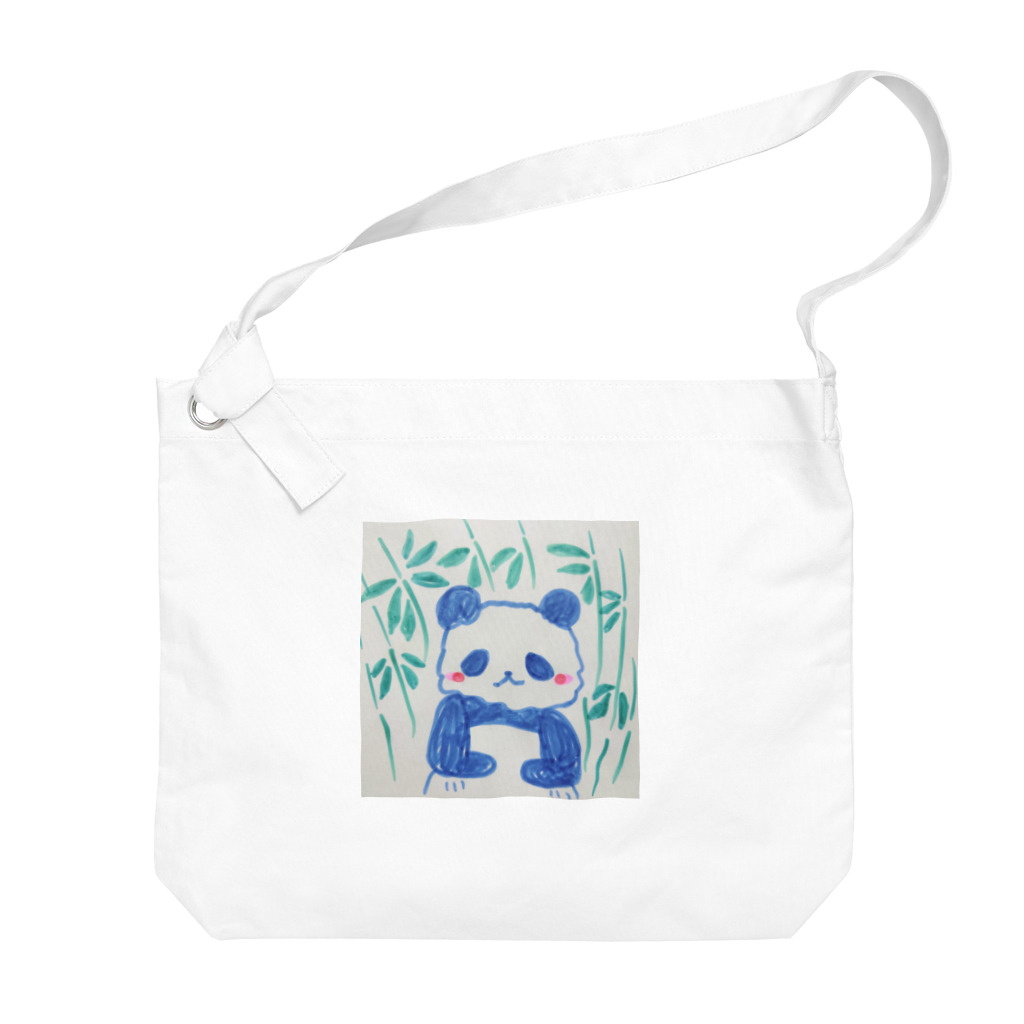 モチクマのモフモフパンダ君 Big Shoulder Bag