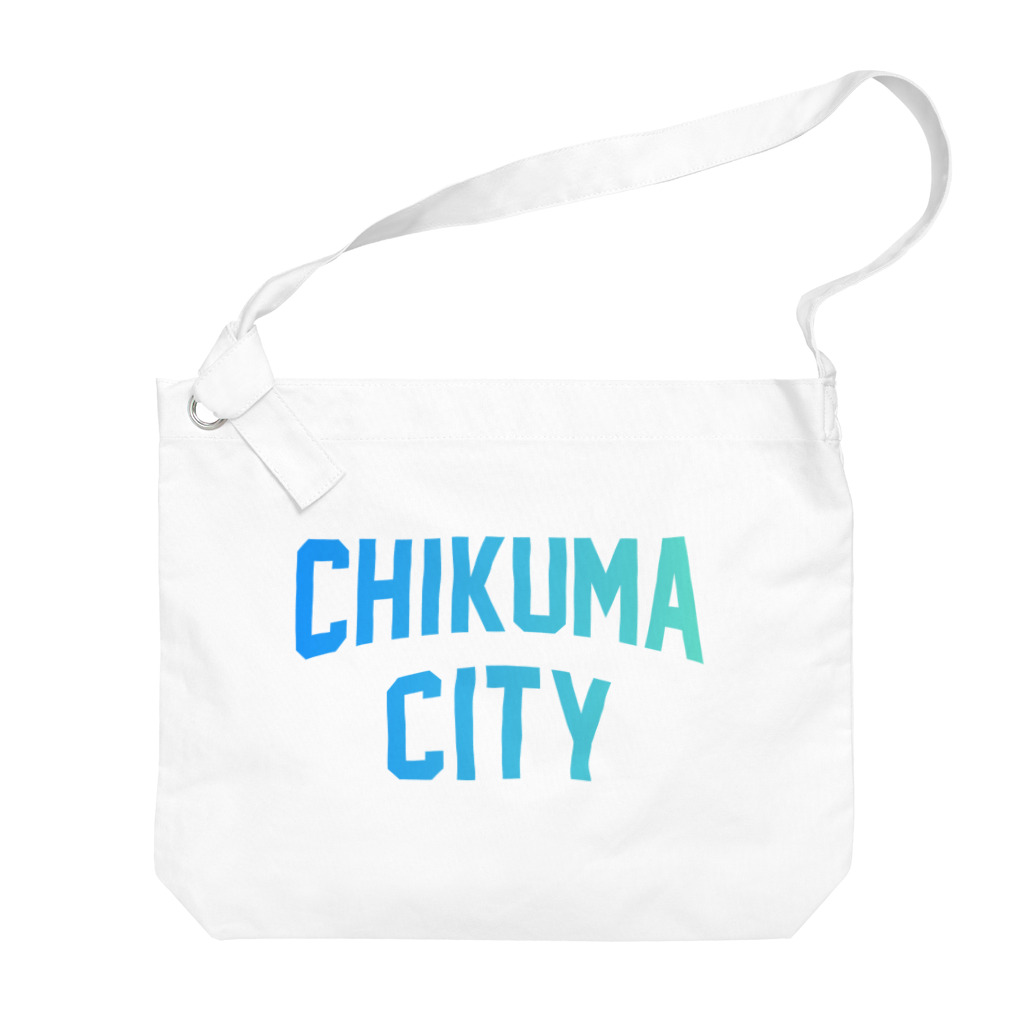 JIMOTOE Wear Local Japanの千曲市 CHIKUMA CITY Big Shoulder Bag