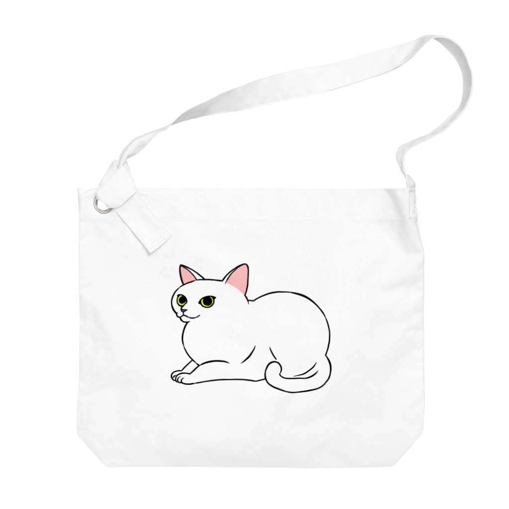 ねこの巣の猫 Big Shoulder Bag