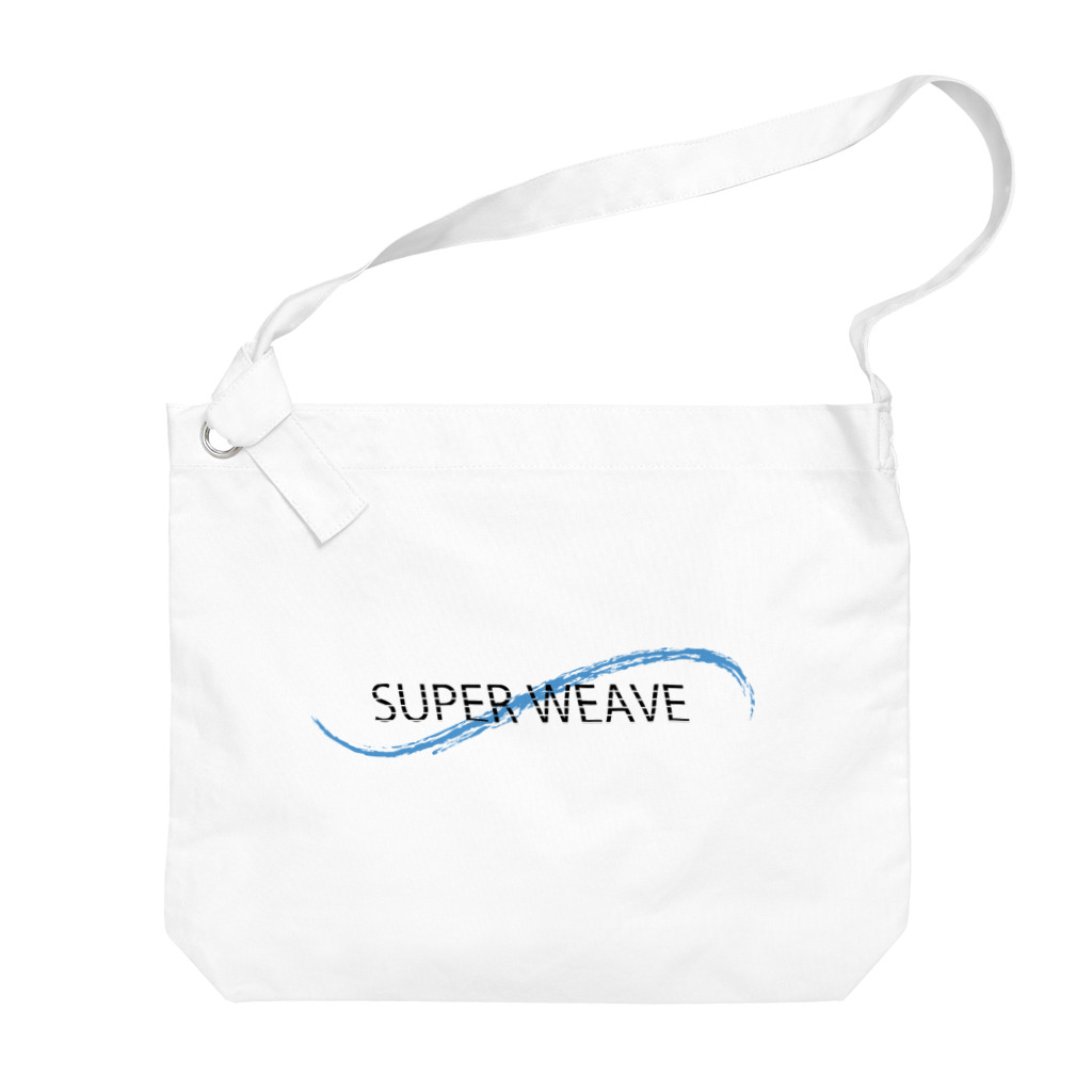 sHiKimaruのシンプルTシャツ  SUPER WAVE ビッグショルダーバッグ