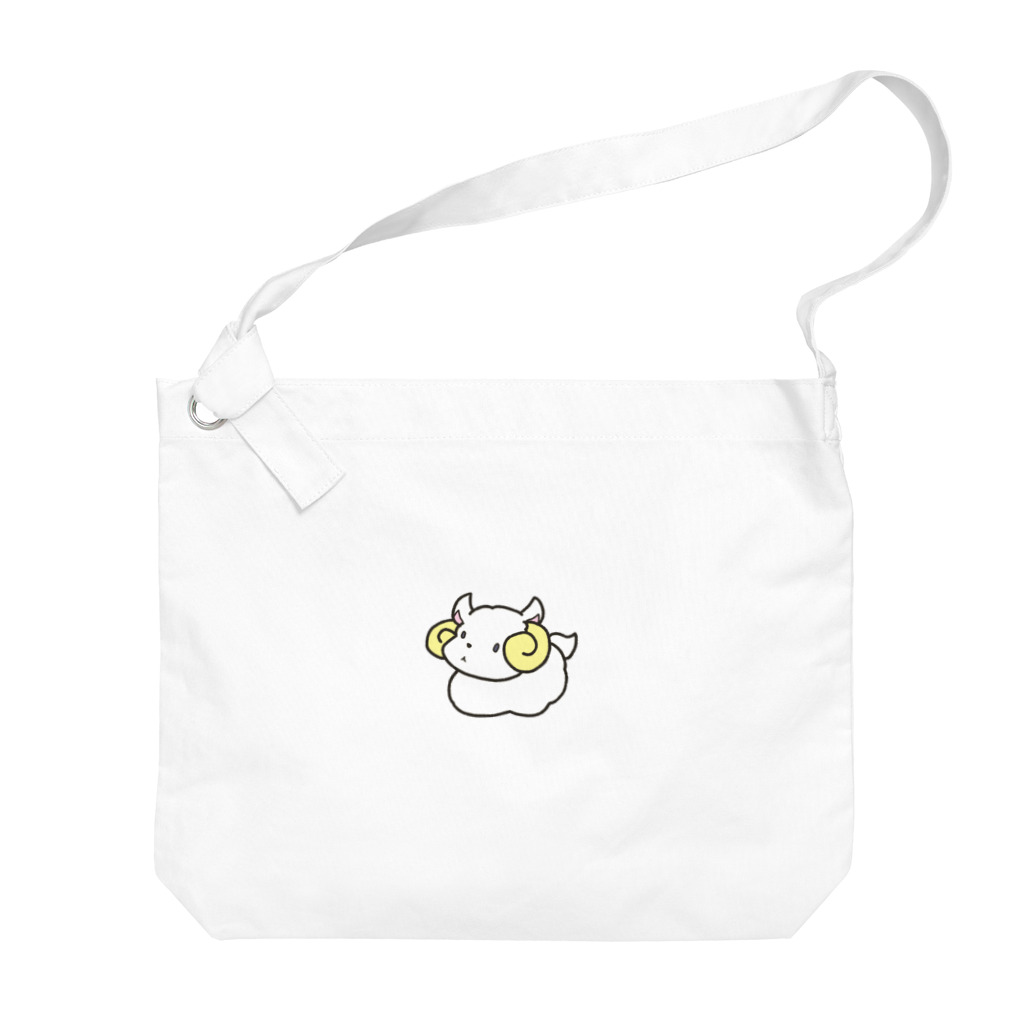 ゆるれあの「ひ」ひつじ Big Shoulder Bag