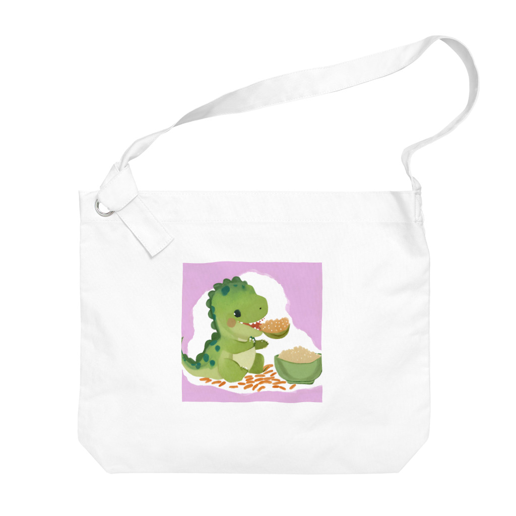 kikorin-の恐竜太郎 Big Shoulder Bag