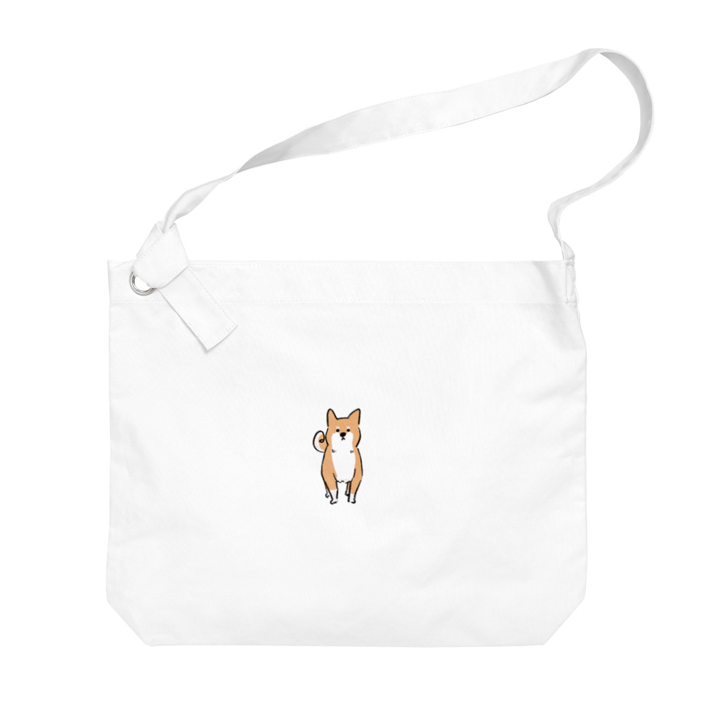 koro(こまねこコロ)の柴犬AZU Big Shoulder Bag