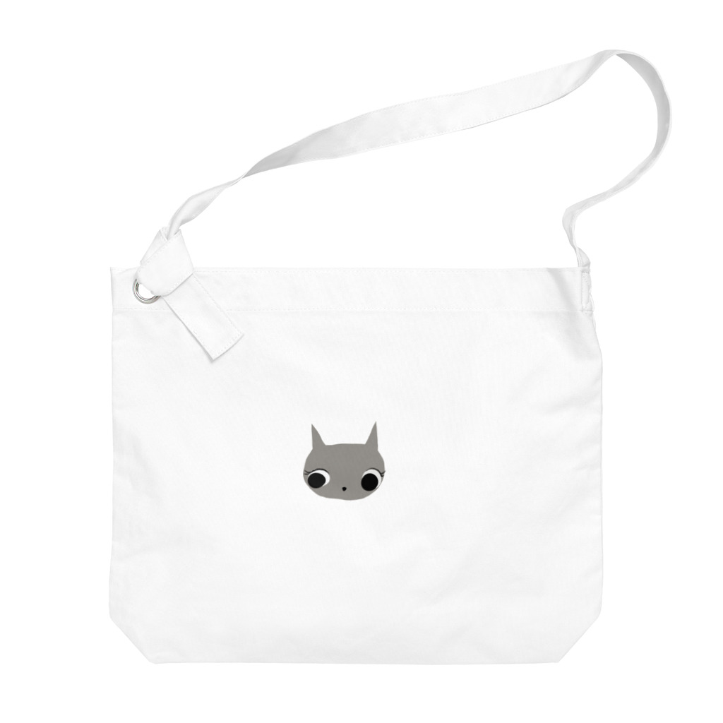 Popo Landのねこの「ね」 Big Shoulder Bag