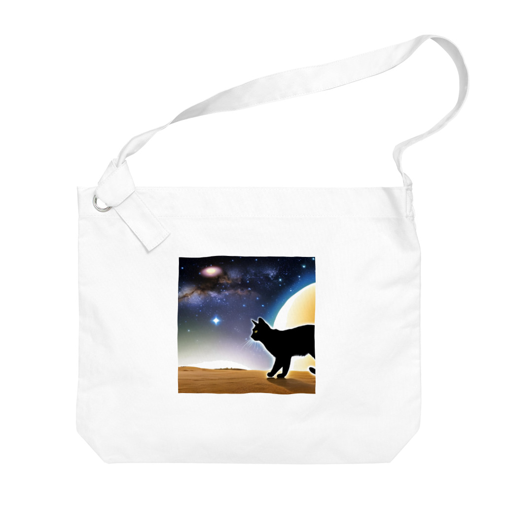 genki-cyatoの火星猫 Big Shoulder Bag