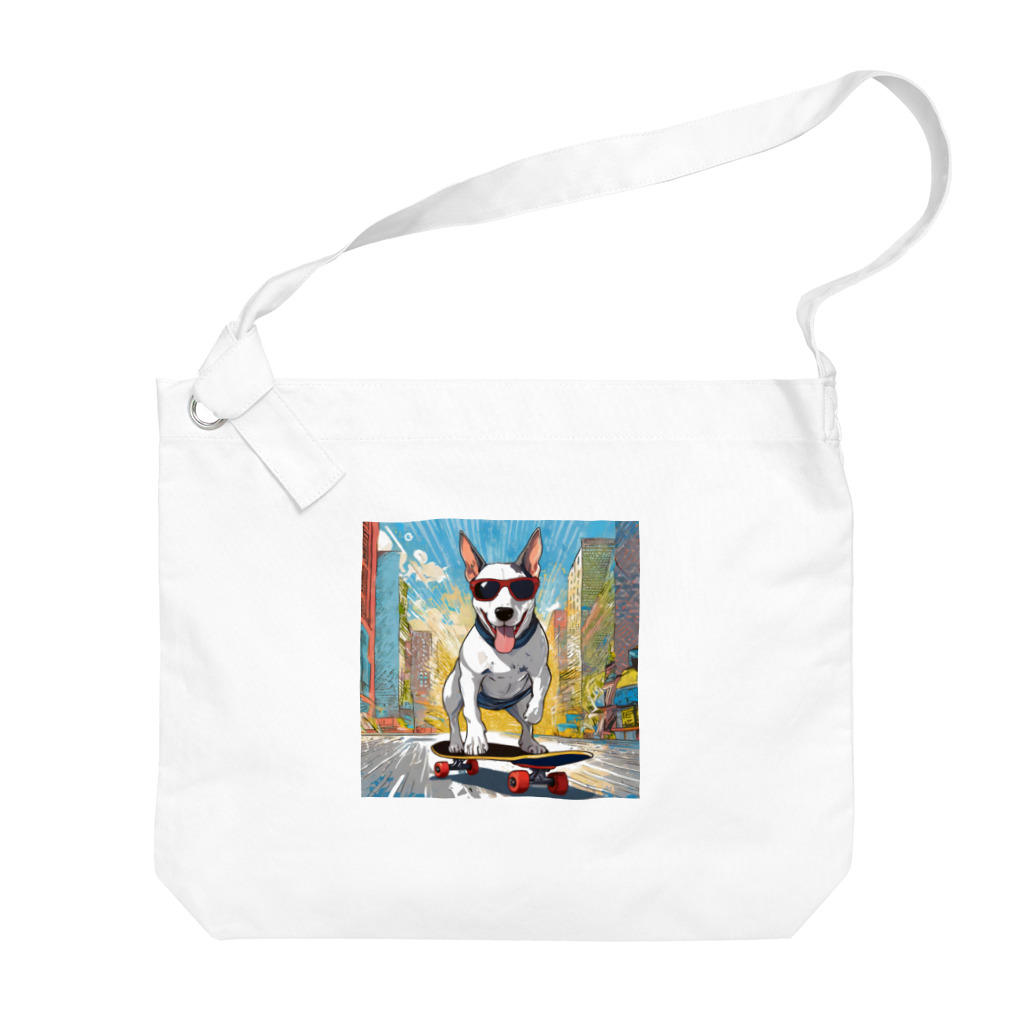 Bull Terrier Paradeの🛹スケーターヴィンセント Big Shoulder Bag