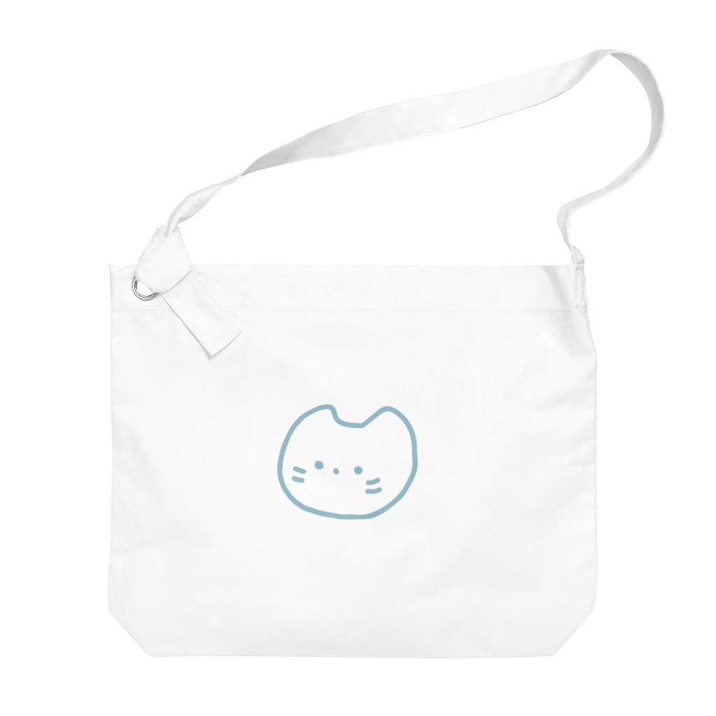 めいどいんおばけのねこたろう(アオ) Big Shoulder Bag