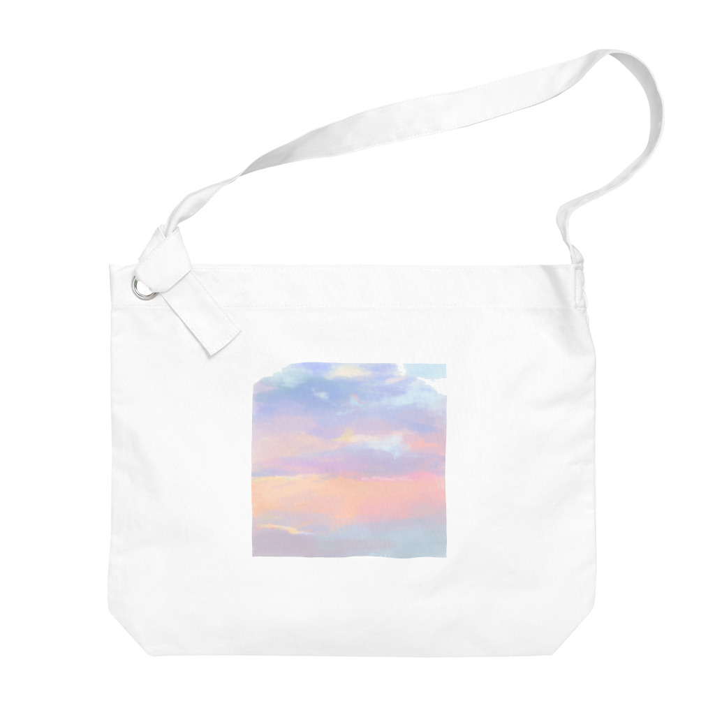 きのみの夕焼け - 20.06.07.18:30 Big Shoulder Bag