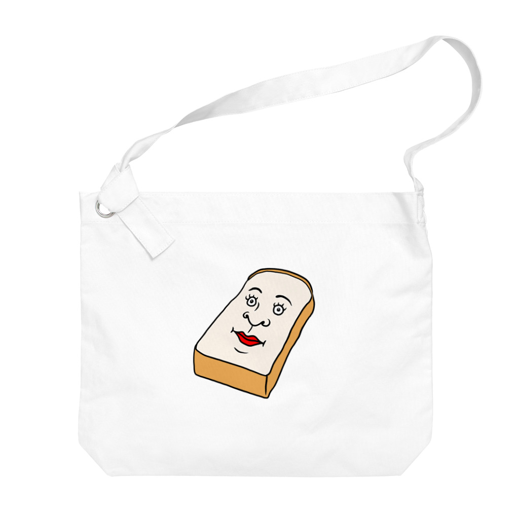 ホビヲノエのお店のかっこいい二枚目の食パン Big Shoulder Bag