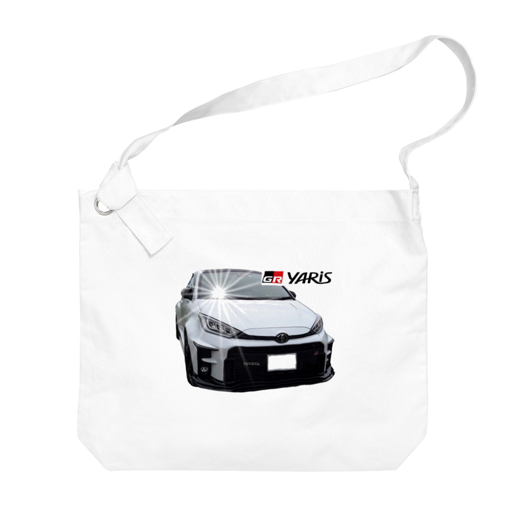 GRヤリスプリントグッズのTOYOTA 　GRヤリスのプリントグッズ Big Shoulder Bag