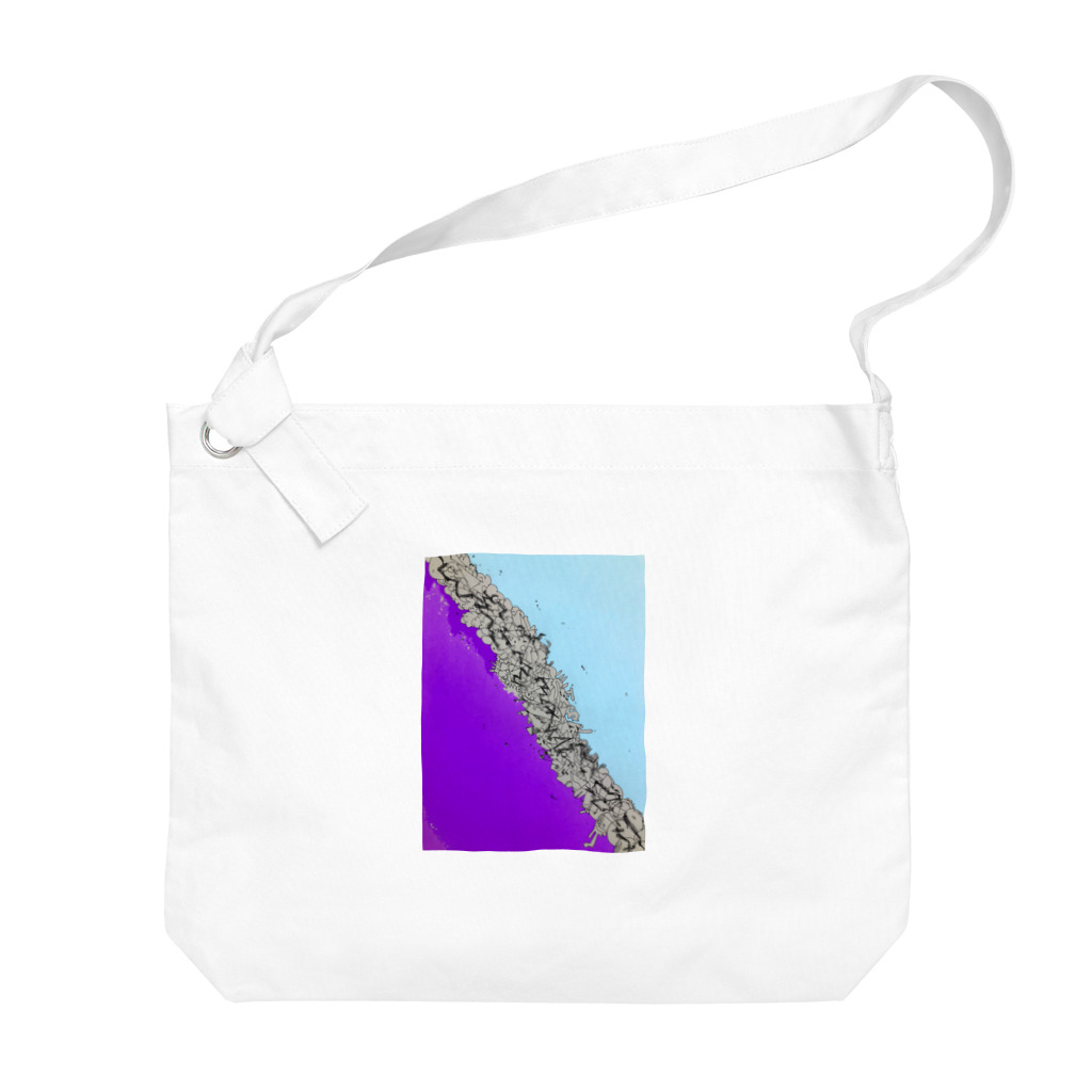 BEYOND_BEYONDの紫浄土 Big Shoulder Bag