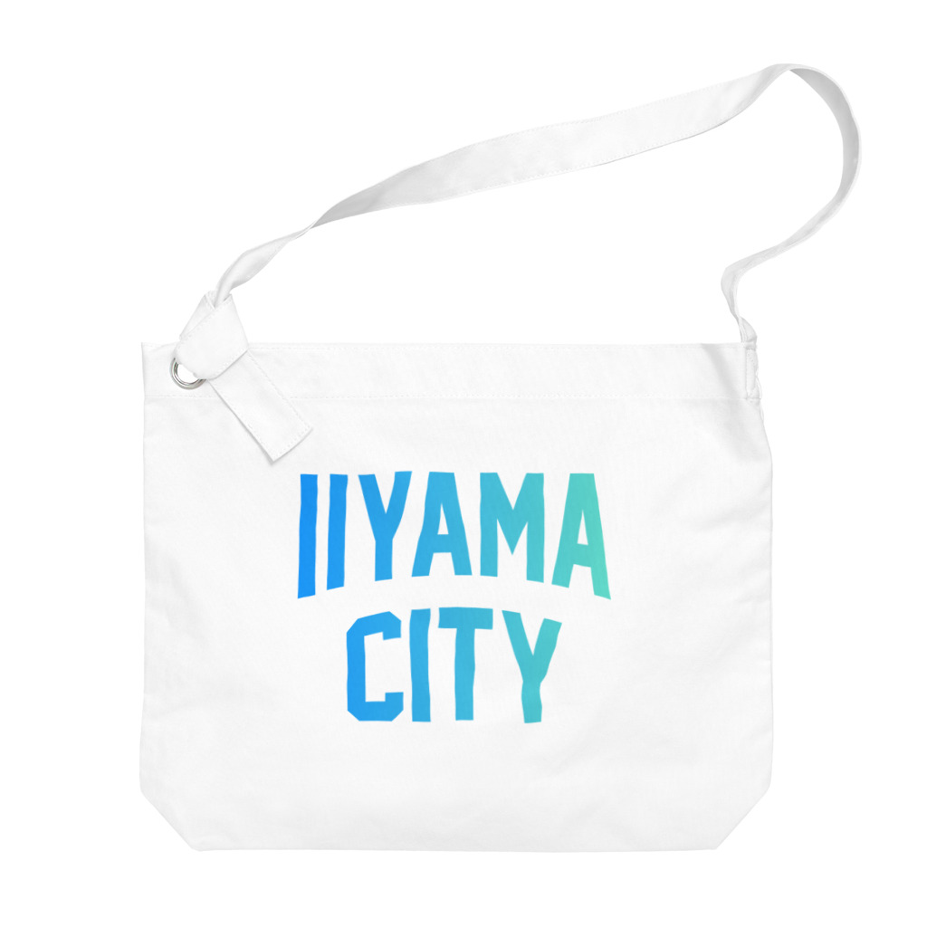 JIMOTOE Wear Local Japanの飯山市 IIYAMA CITY ビッグショルダーバッグ