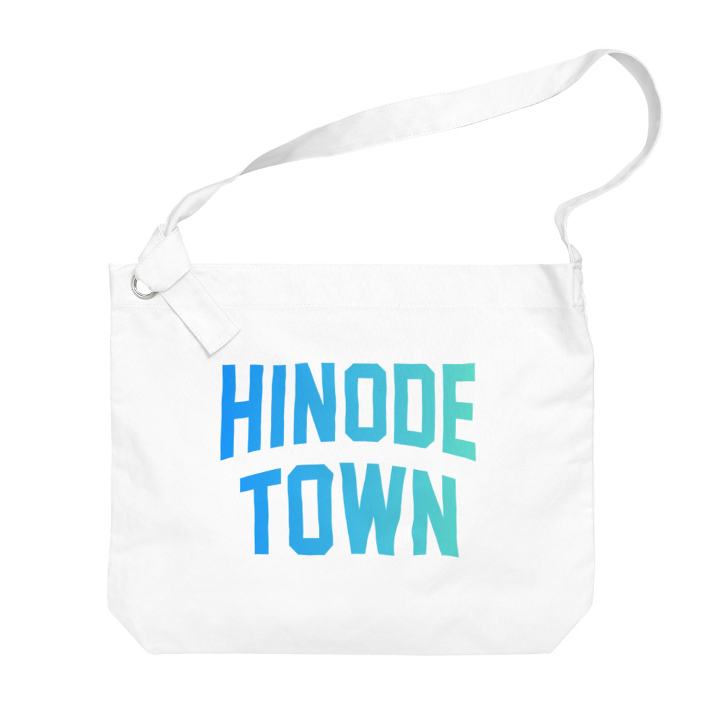 JIMOTOE Wear Local Japanの日の出町 HINODE TOWN ビッグショルダーバッグ