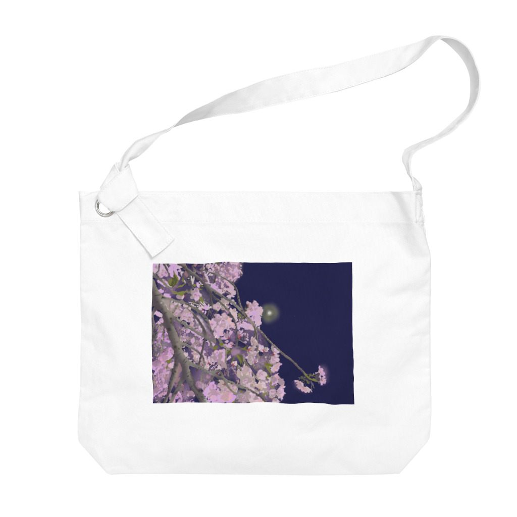 naisouyaの夜桜 Big Shoulder Bag