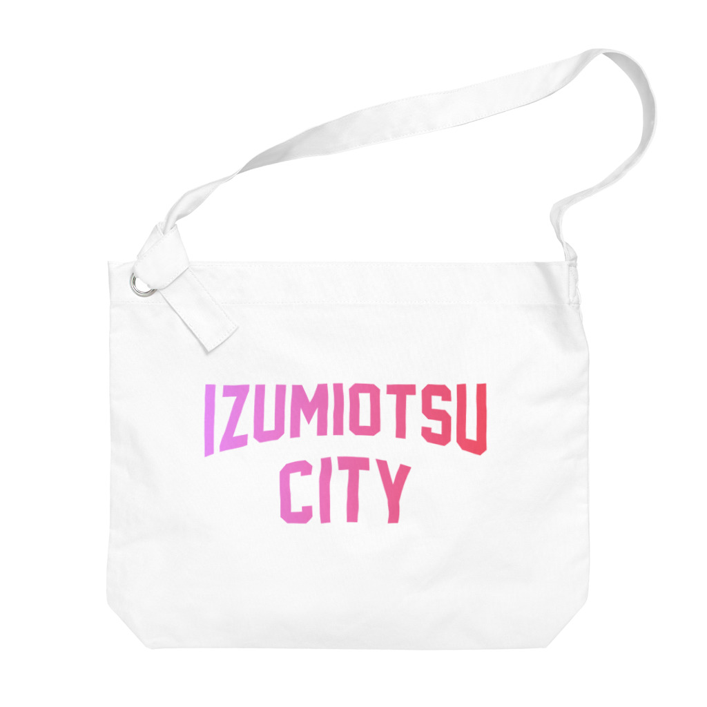 JIMOTOE Wear Local Japanの泉大津市 IZUMIOTSU CITY Big Shoulder Bag