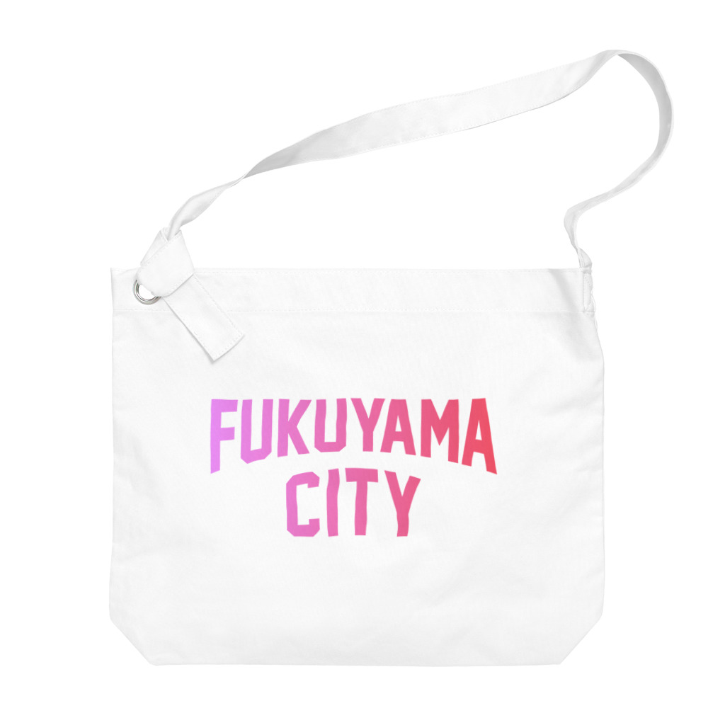 JIMOTO Wear Local Japanの福山市 FUKUYAMA CITY Big Shoulder Bag