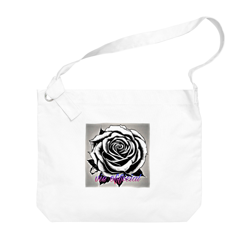 vieのBLACK_rose Big Shoulder Bag