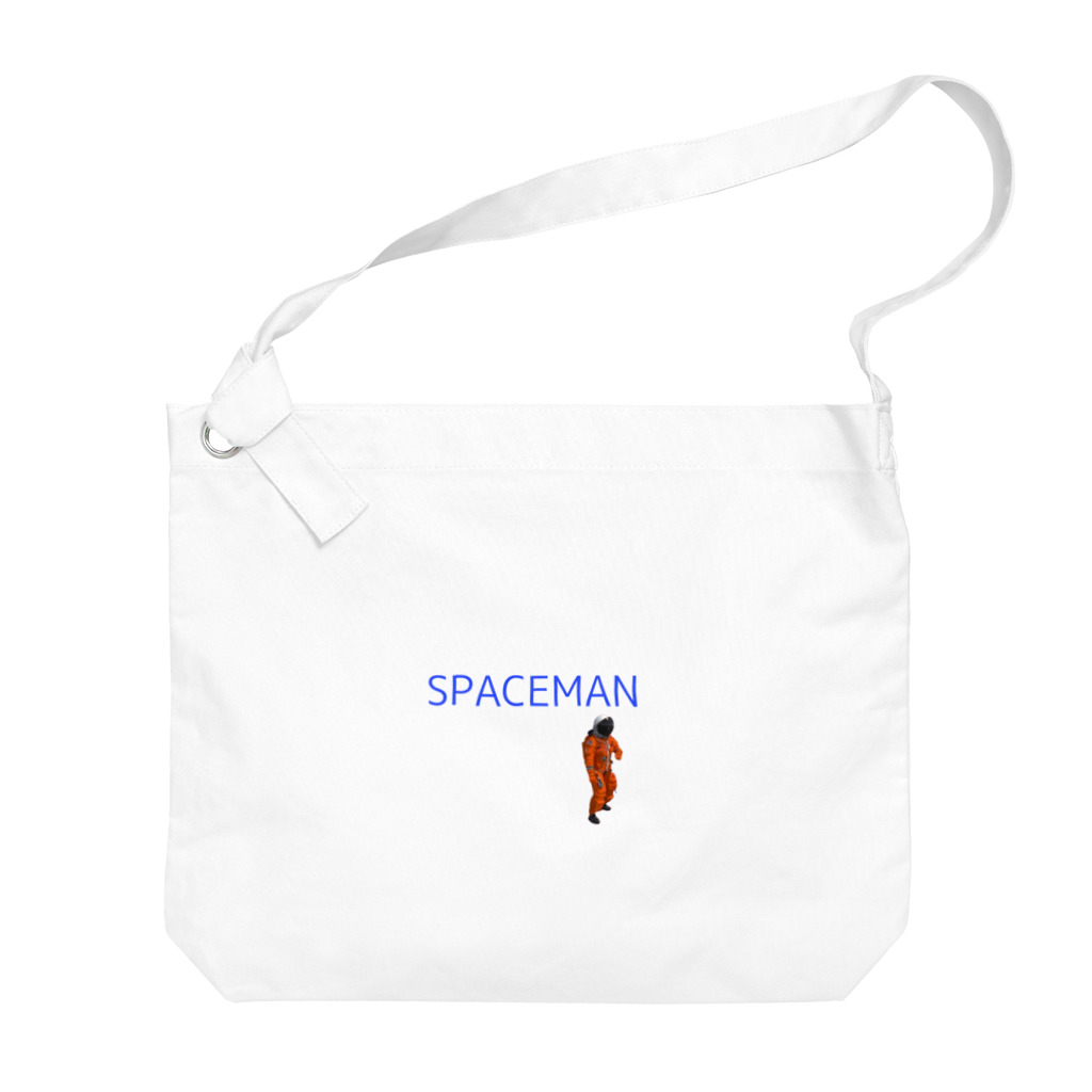 beeのSPACEMAN Big Shoulder Bag