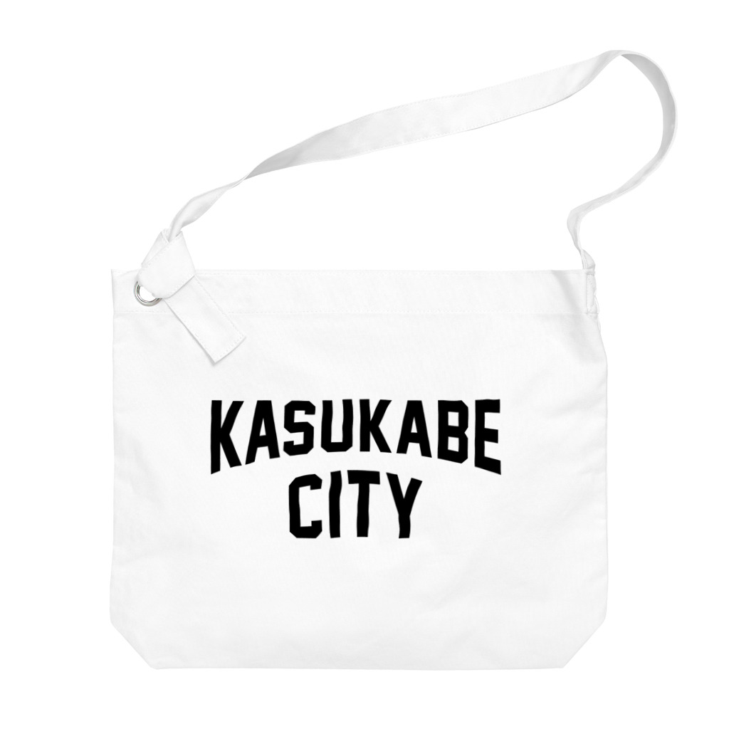 JIMOTOE Wear Local Japanの春日部市 KASUKABE CITY Big Shoulder Bag
