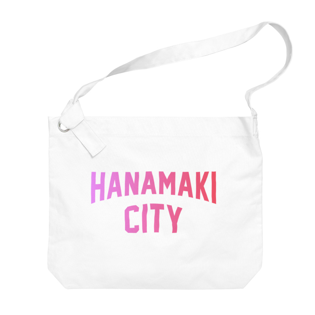 JIMOTOE Wear Local Japanの花巻市 HANAMAKI CITY Big Shoulder Bag