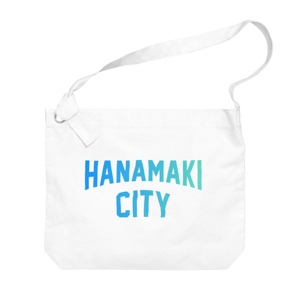 JIMOTOE Wear Local Japanの花巻市 HANAMAKI CITY Big Shoulder Bag