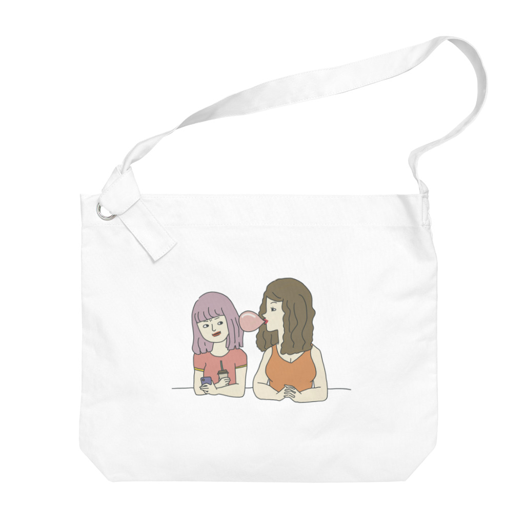 おちえるーむのチョベリバがーるず Big Shoulder Bag