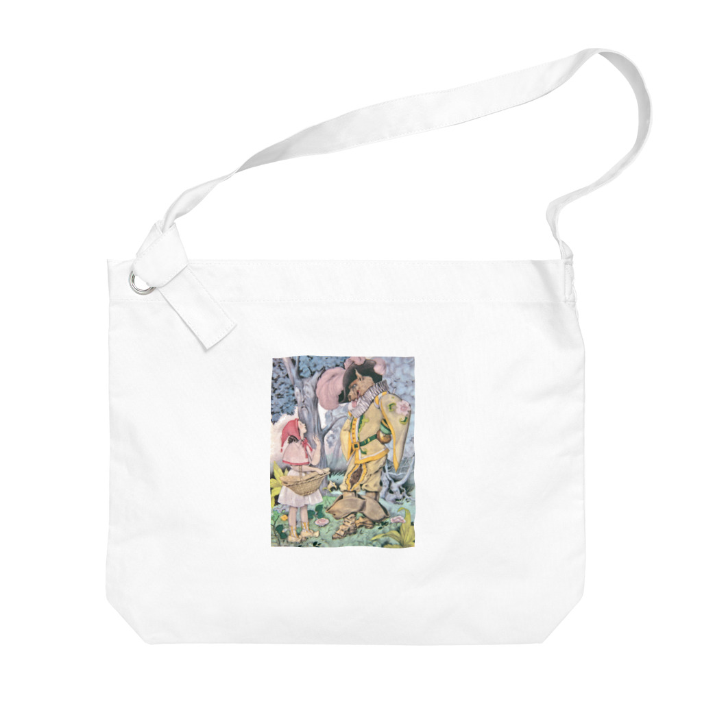 世界の絵画アートグッズのウンベルト・ブルネレスキ『ペロー童話集』より  Big Shoulder Bag